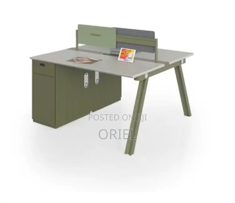 Office Workstation : 2-Seater Office Minimalist Workstation