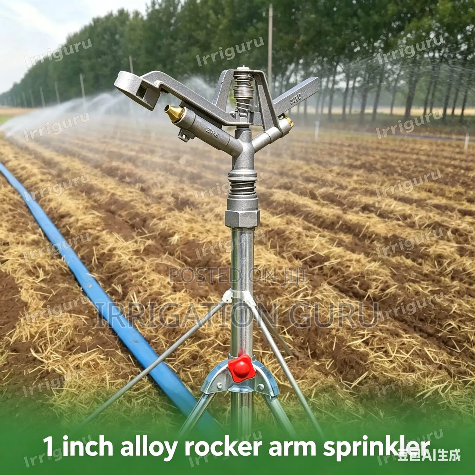 High-Pressure Farm Sprinkler