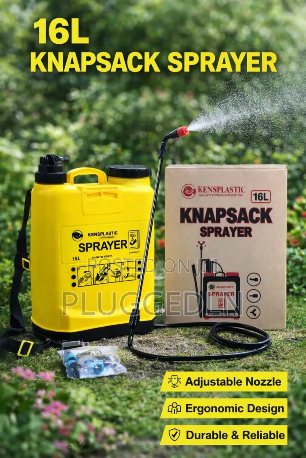 Kensplastic 16l Knapsack Sprayer.