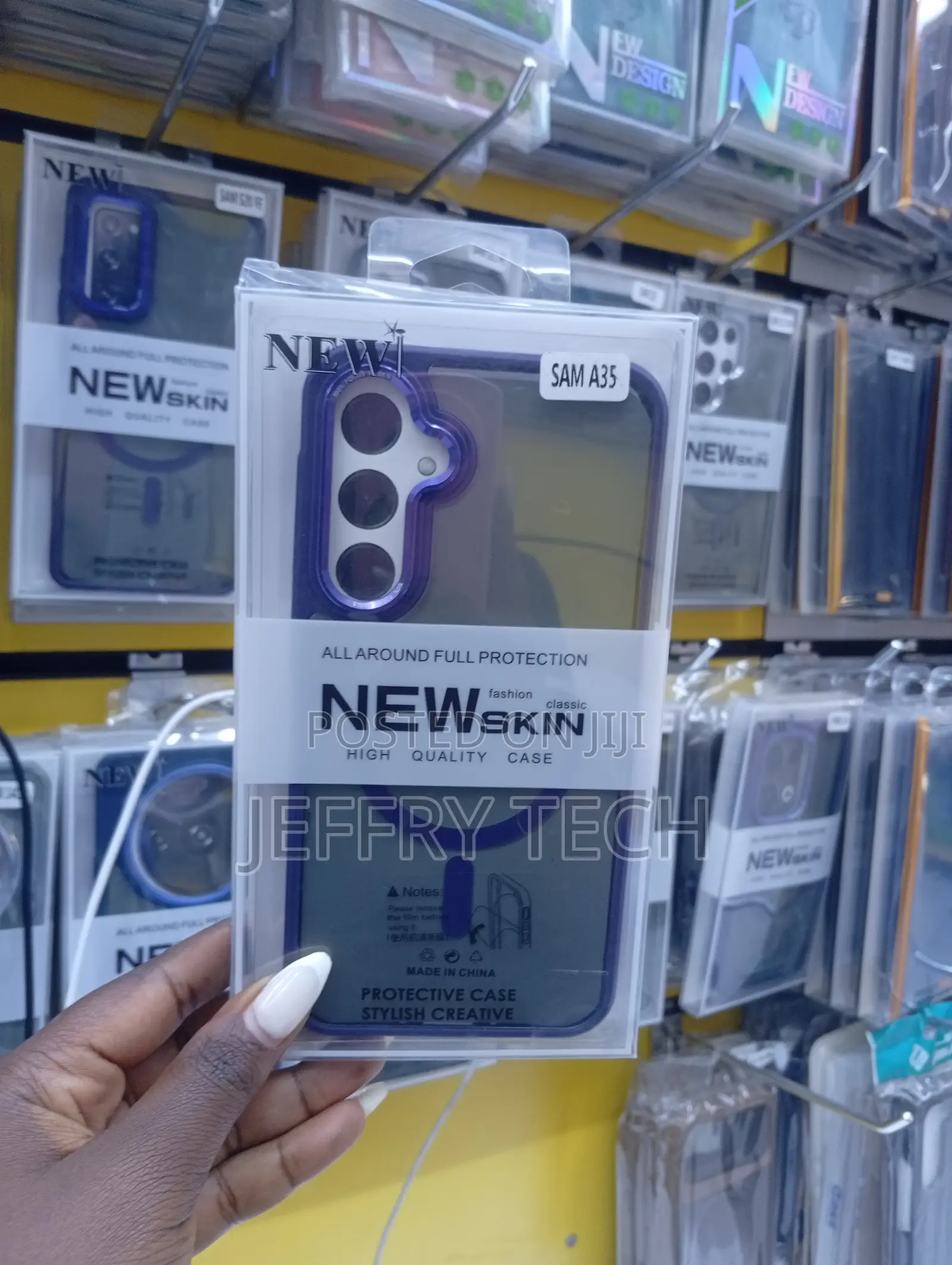 "New Skin" Protective Phone Case Designed for the Samsung Galaxy A35.