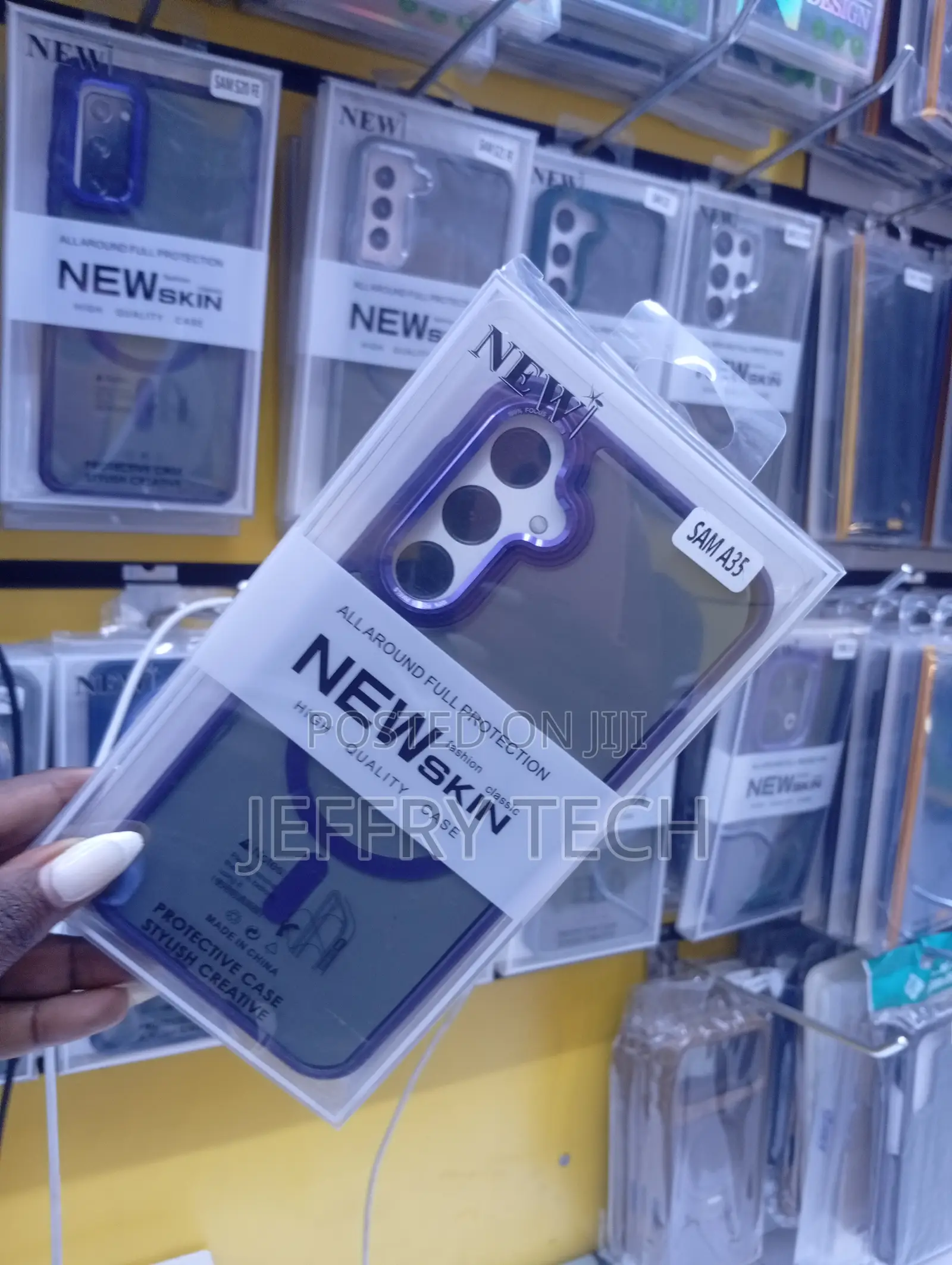 "New Skin" Protective Phone Case Designed for the Samsung Galaxy A35.