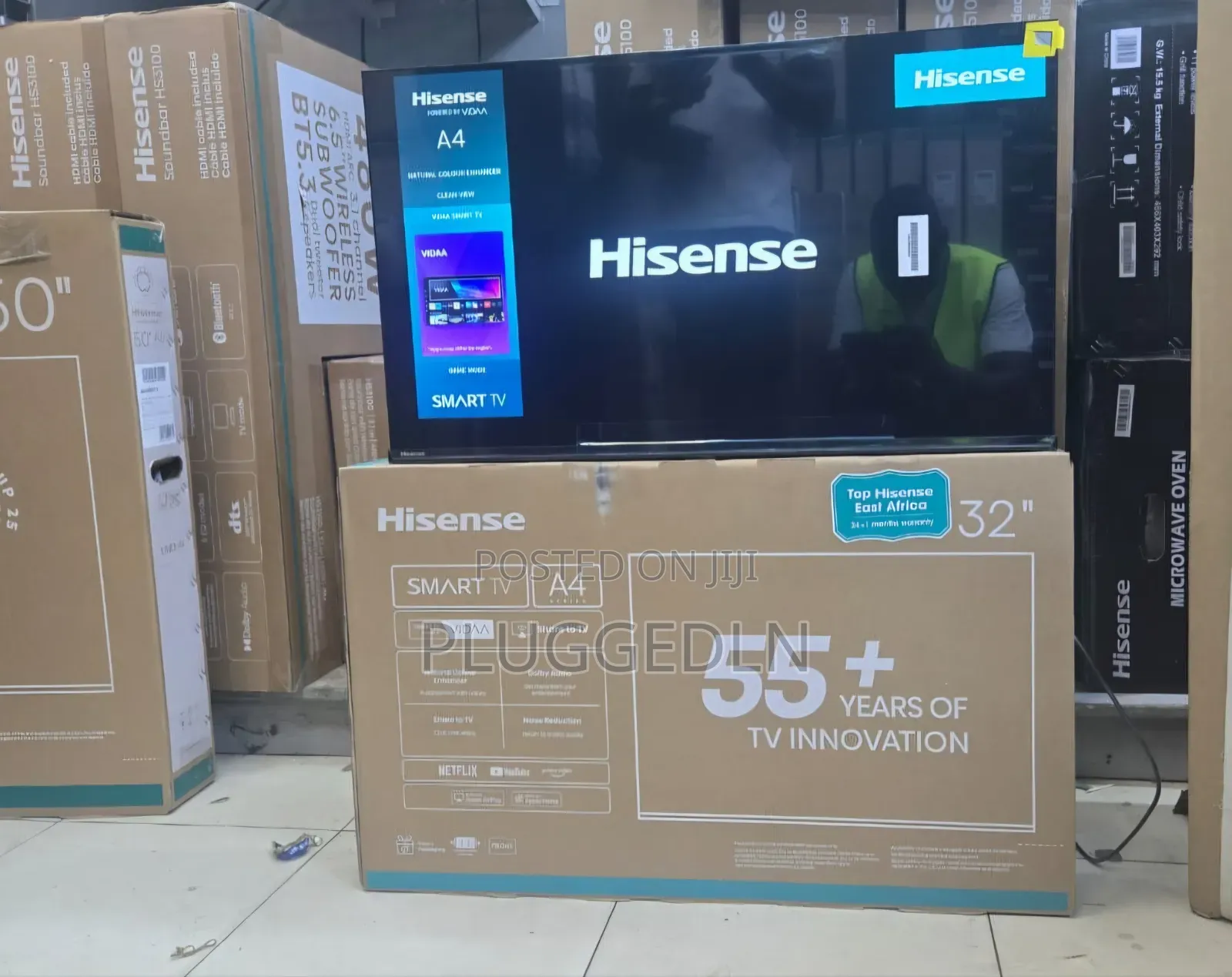 Hisense 32 Smart Frameless Fhd (A4 Series) Tv. *