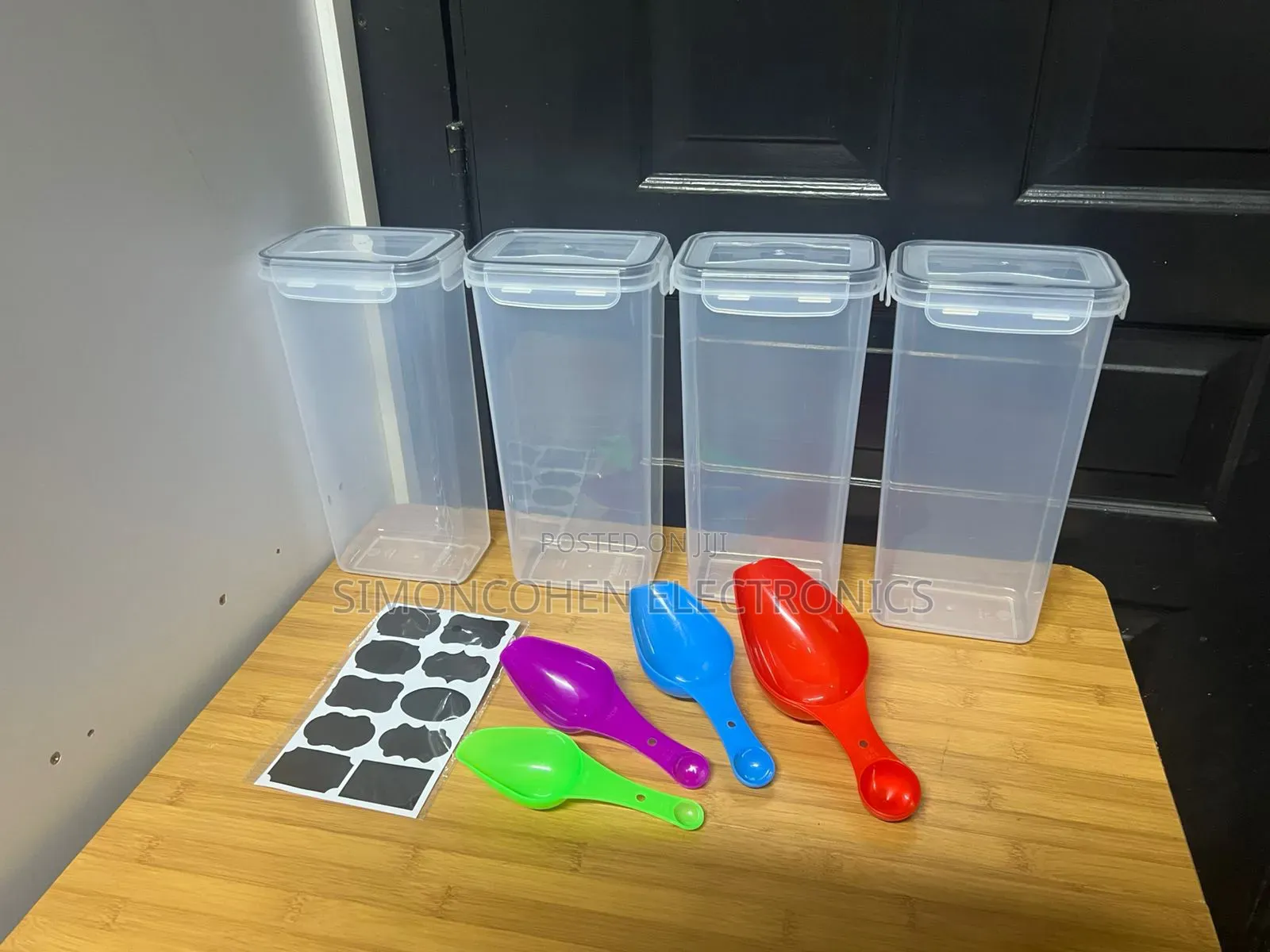 4pcs Food Containers 2800ml Each