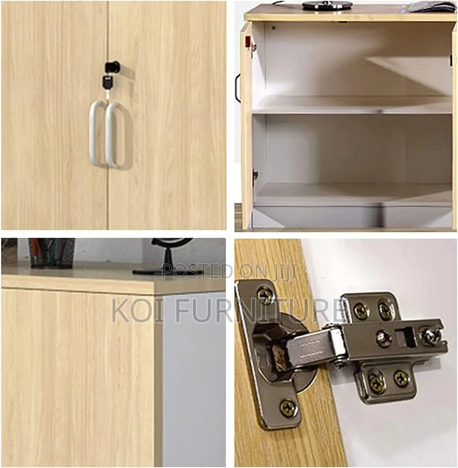 Office Cabinet; Two Doors Wooden Executive Thickened Credenza