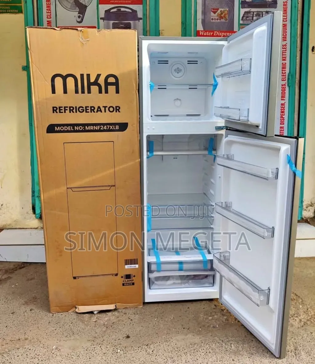 Brand New Mika 247l Fridge – Big Space, Low Power Consumption!