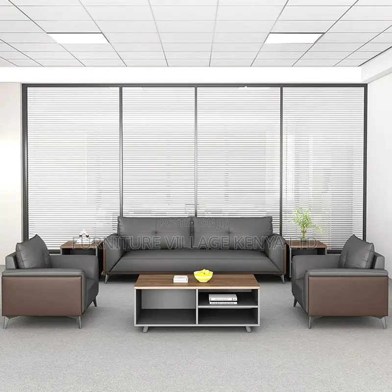 Office Sofa ;5-Seater High-Back Executive Office Sofa Se