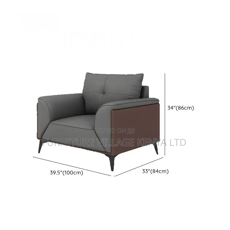 Office Sofa ;5-Seater High-Back Executive Office Sofa Se