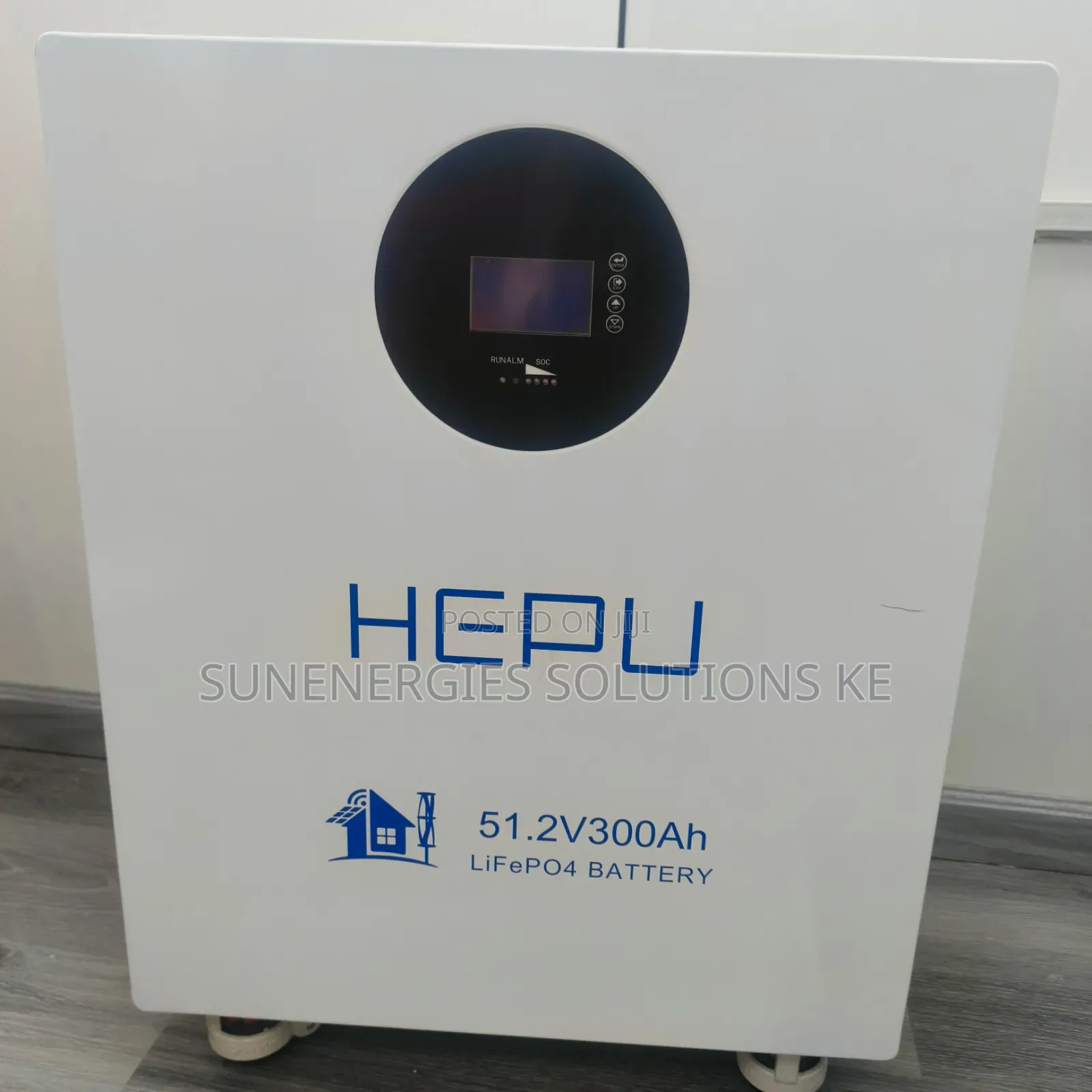 15.38kwh 51.2v 300ah Hepu Lithium Battery