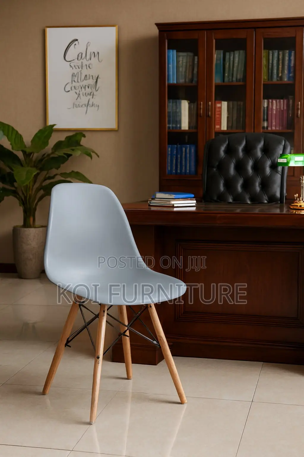 Dining Chairs; Eames Non Padded Home Hotel Dining Chairs