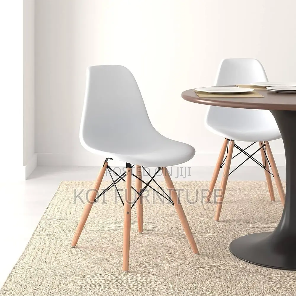 Dining Chairs; Eames Non Padded Home Hotel Dining Chairs