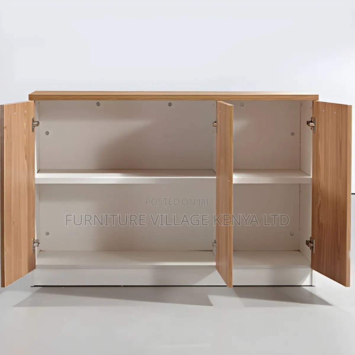 Office Cabinet;2-Door Swing Officecupboard With Shelves