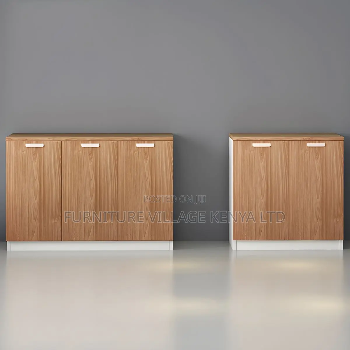 Office Cabinet;2-Door Swing Officecupboard With Shelves