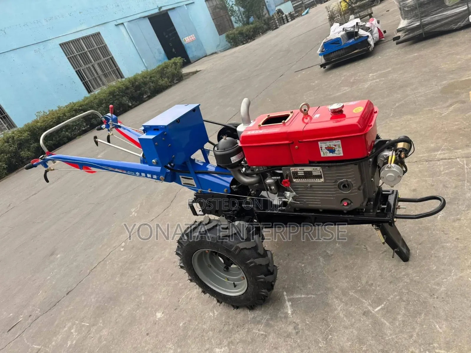 Brand New 10hp Diesel Walking Tractor With Disc Plough, Arrow Plough 