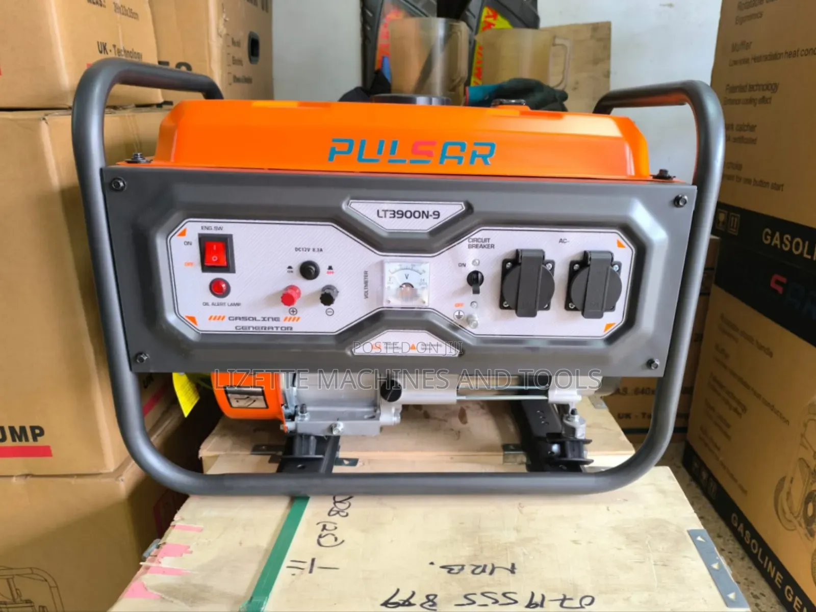 Lt3900n-9 Pulsar 4kva Petrol Generator Manual Start