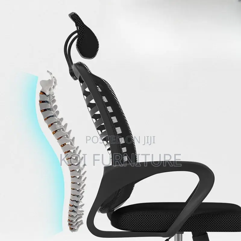 Office Chairs; Top Mesh Headrest Fabric Executive Office Chairs