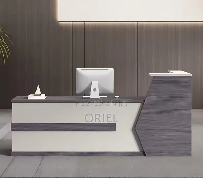 Office Reception Desk : Executive Modern Front Office Reception Desk