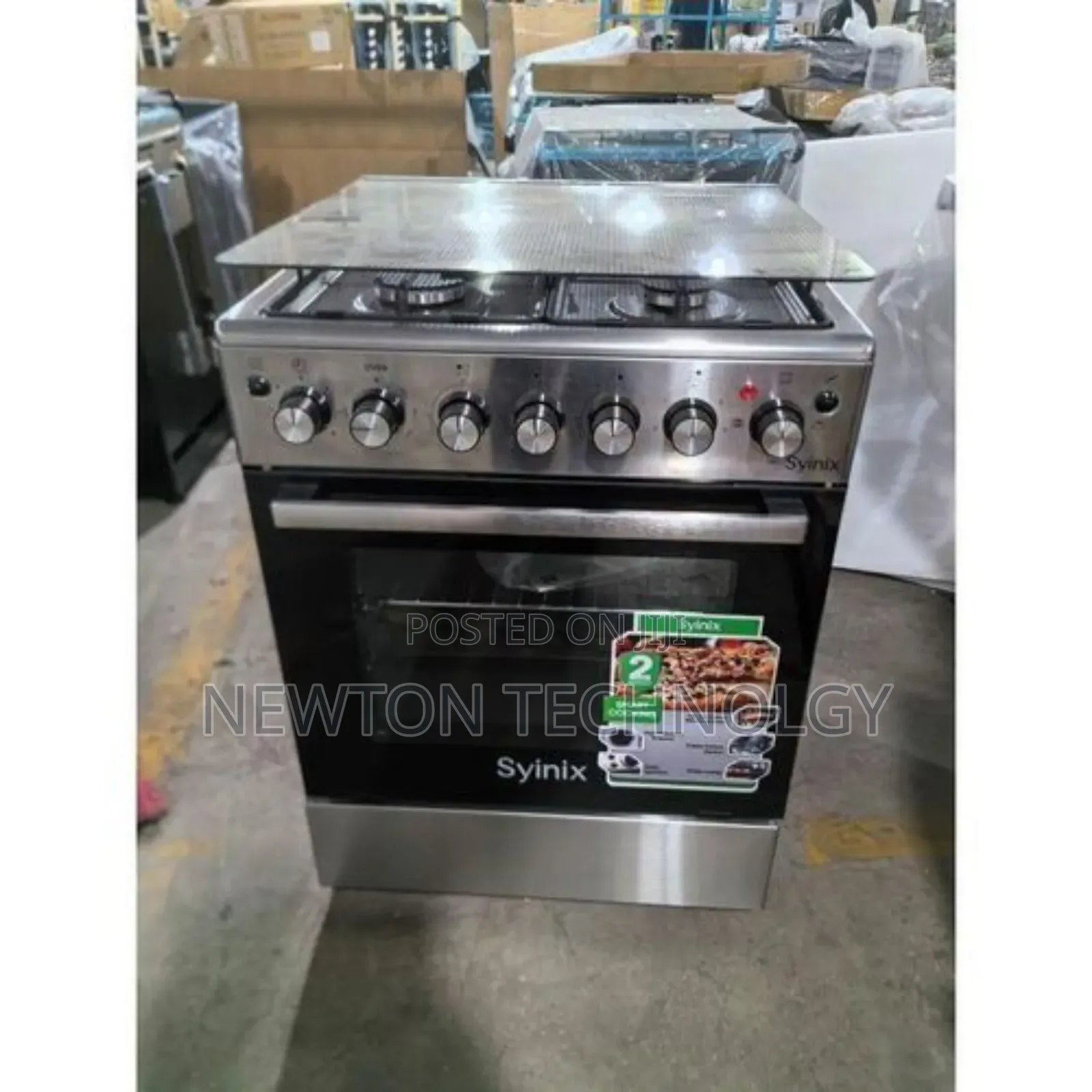 Syinix 60by 60 3+1 With Electric Oven