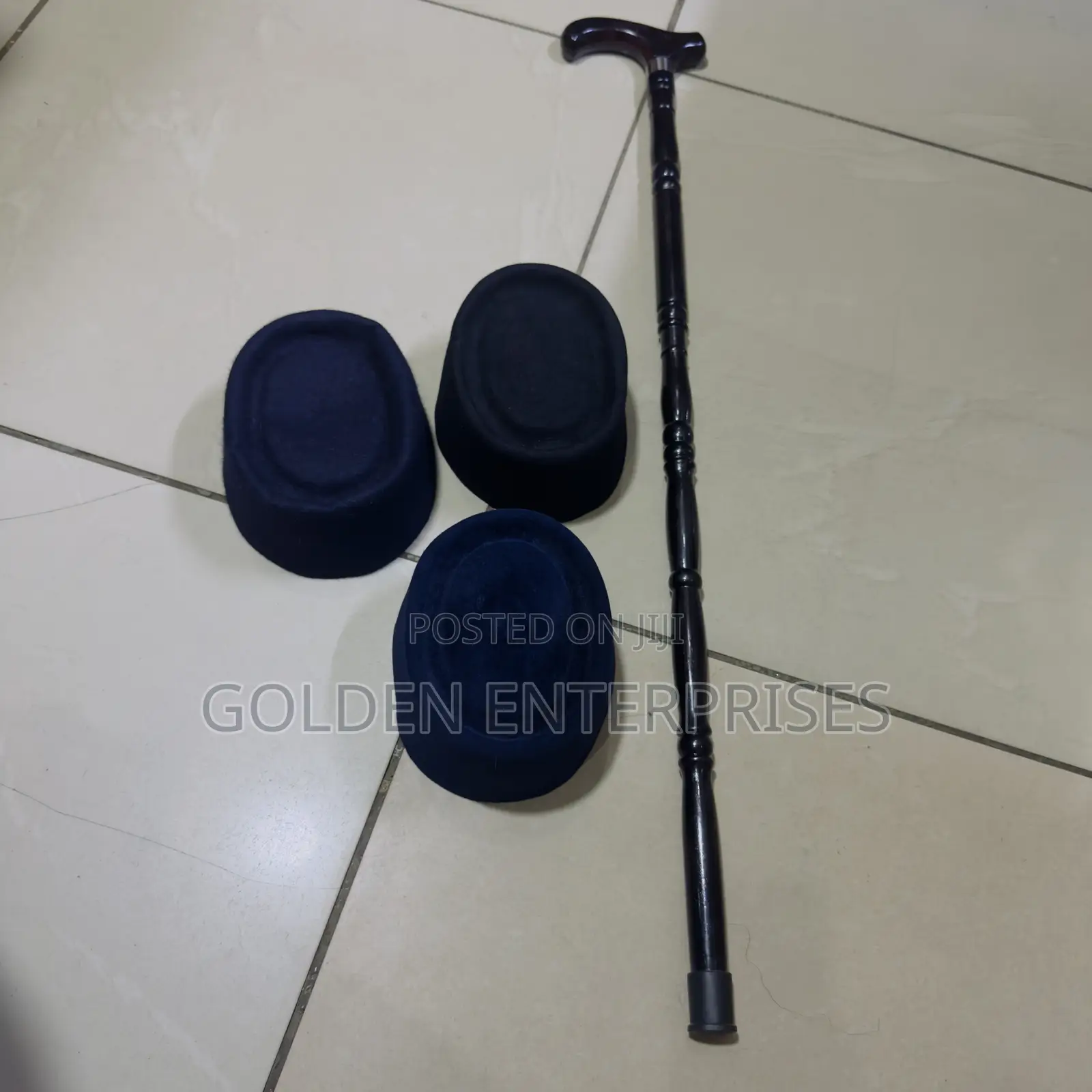 Oga/Swali Hats Plus Walking Stick