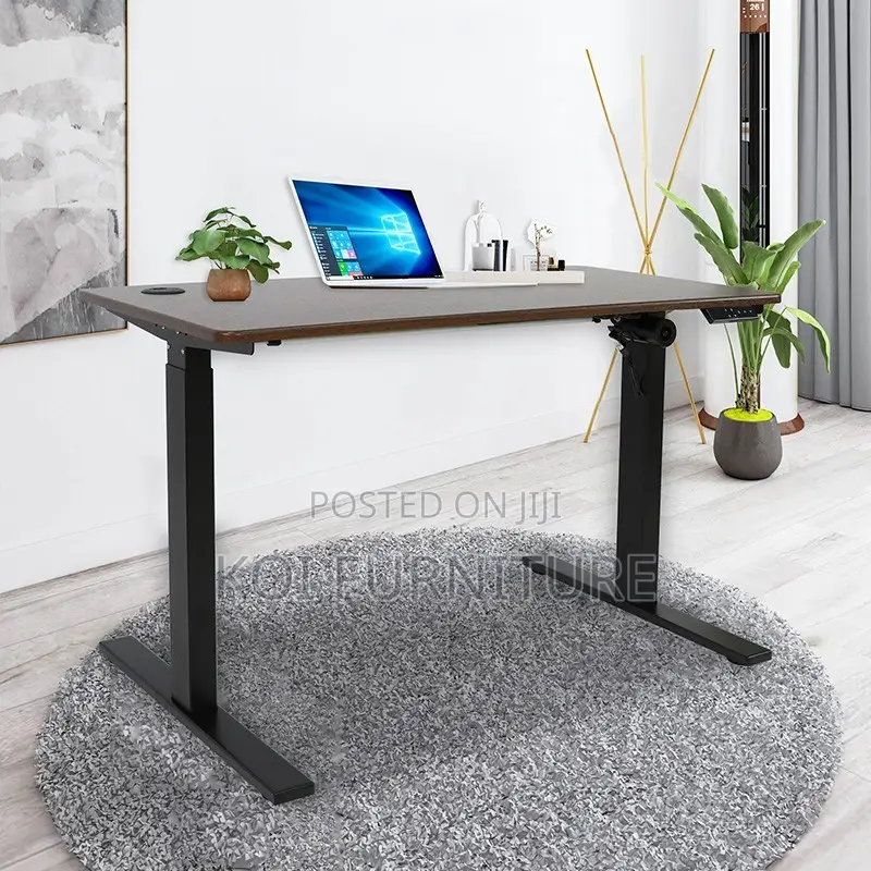 Office Desk; Adjustable Smart Height Ergonomic Design Electric Desk