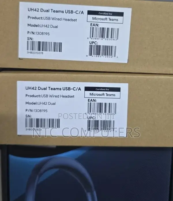 Yealink Uh42 Dual Uc Usb-C/a Headset Wired Head-Band
