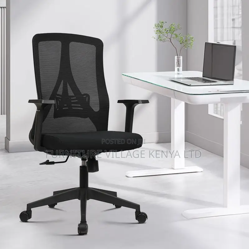 Office Chair; Mid -Back Mesh Adjustable Office Chair