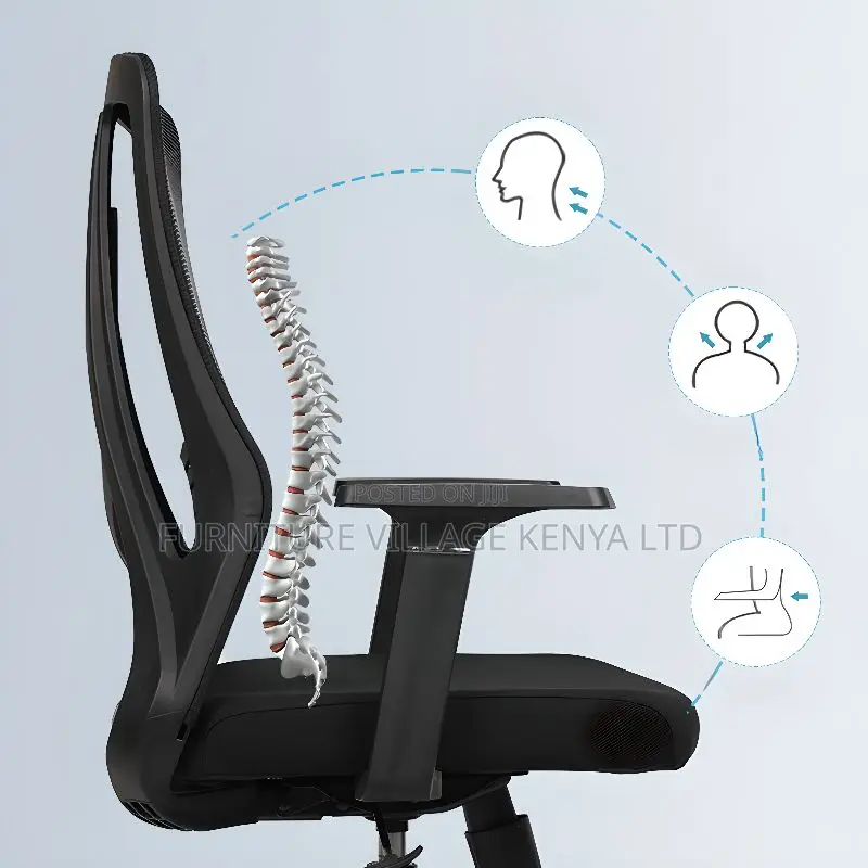 Office Chair; Mid -Back Mesh Adjustable Office Chair