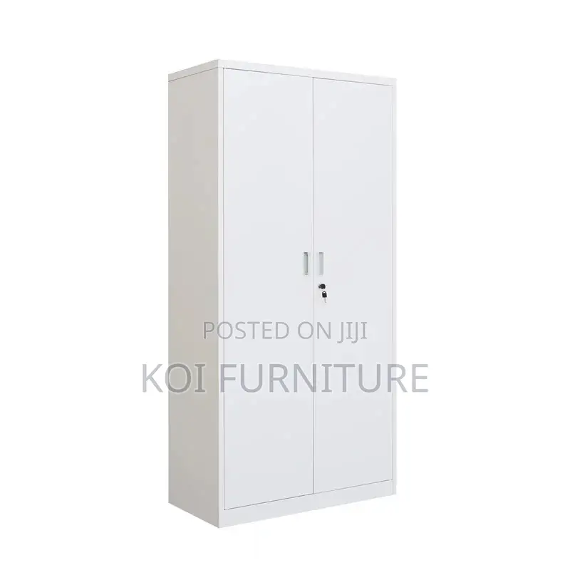Office Cabinet; Steel Gray Executive Protective Safety Cabinet