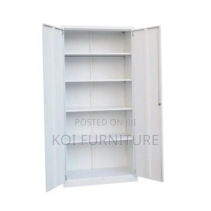 Office Cabinet; Steel Gray Executive Protective Safety Cabinet