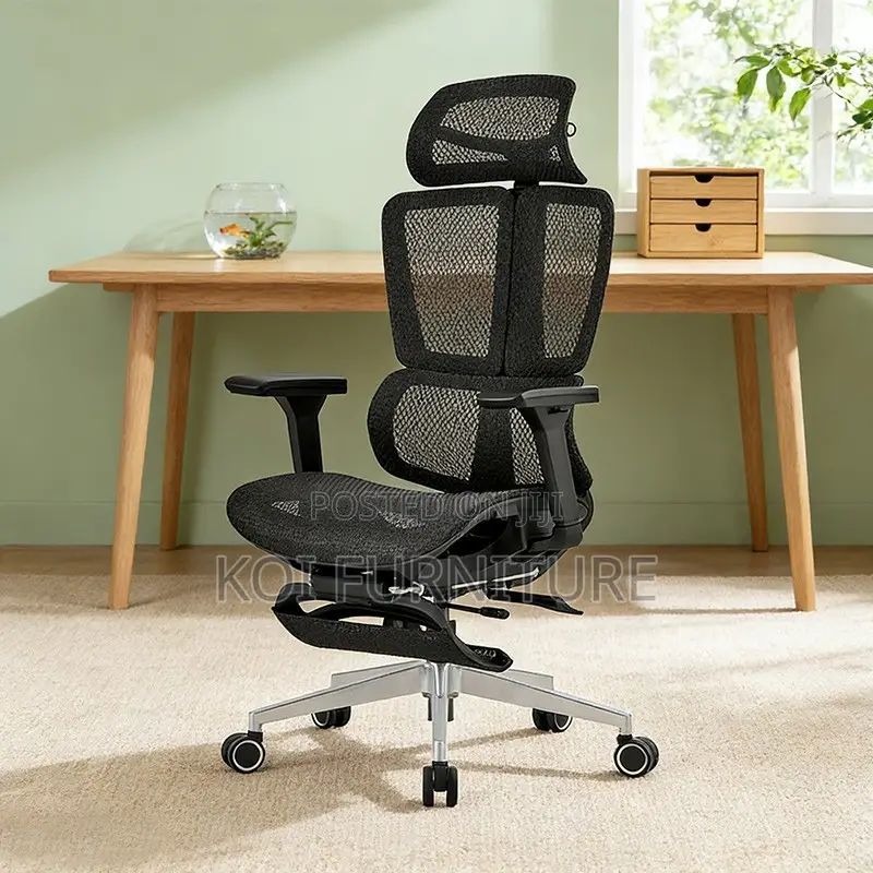 Office Chairs; Ultimate Orthopedic Office Resting Chair With Footrest
