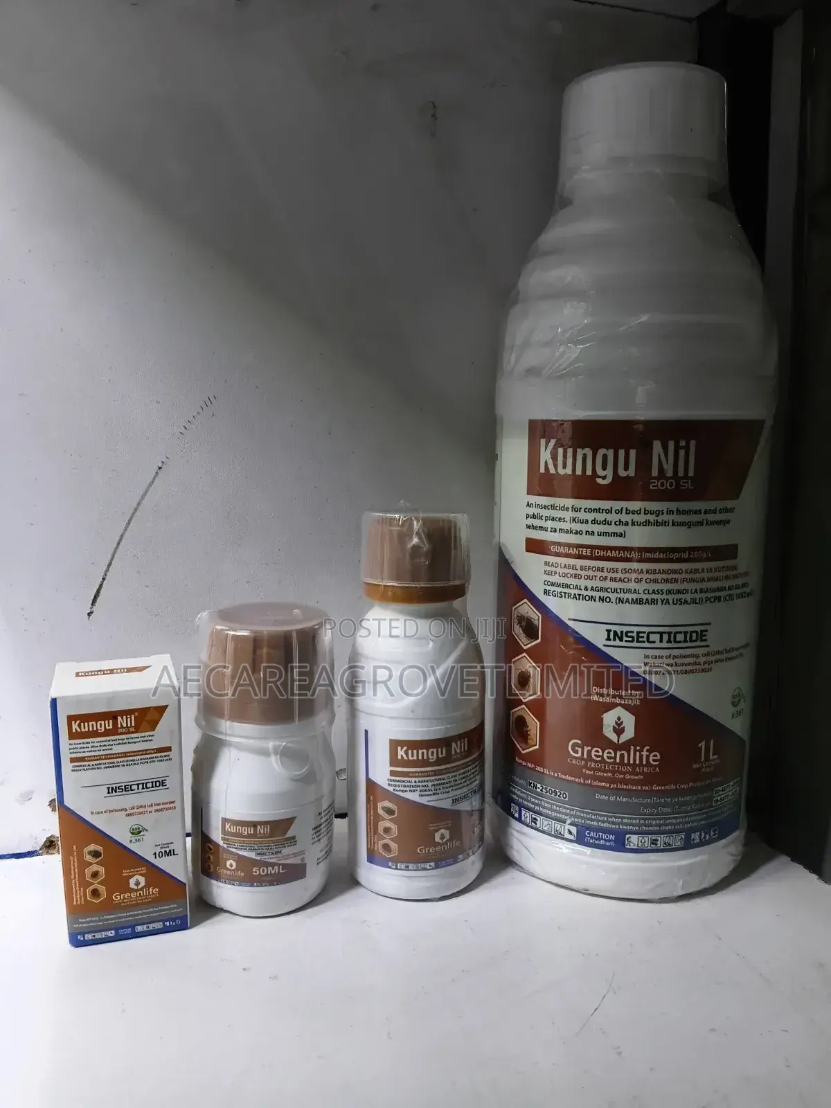 Kungunil 200sl Insecticide 10ml,50ml, 100ml, 1 Litre