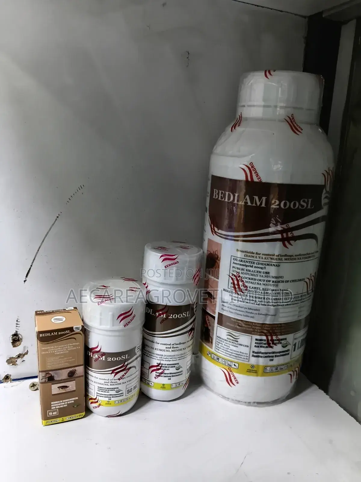 Bedlam 200sl Insecticide 15ml,50ml,100ml, 1litre