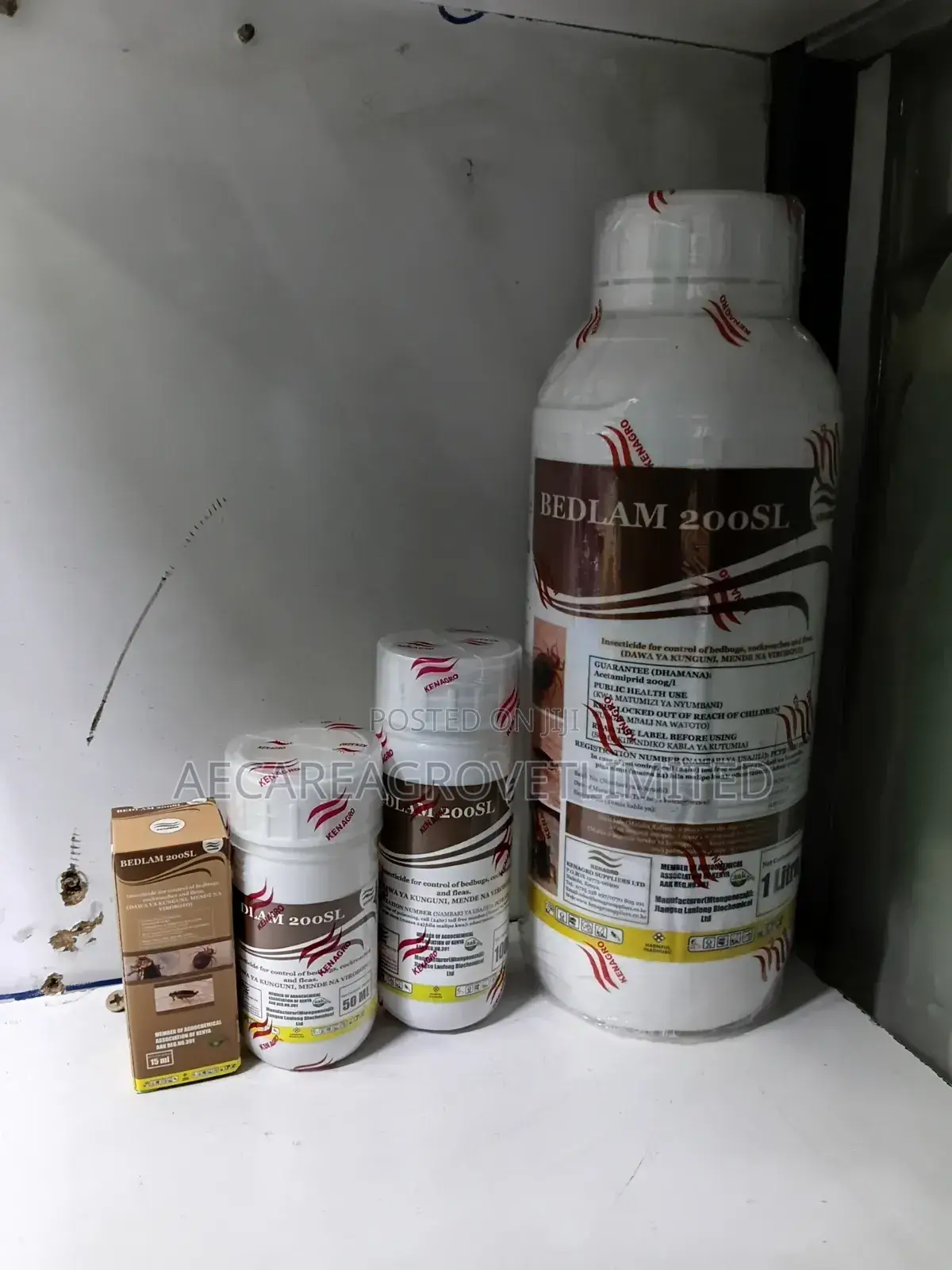 Bedlam 200sl Insecticide 15ml,50ml,100ml, 1litre