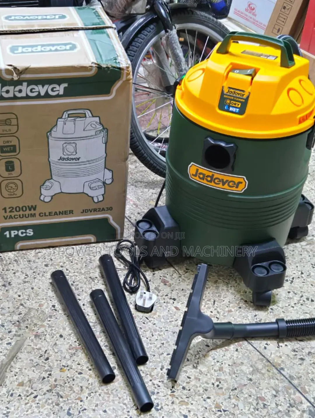 Javeder 30ltrs Wet and Dry Vacuum Cleaner