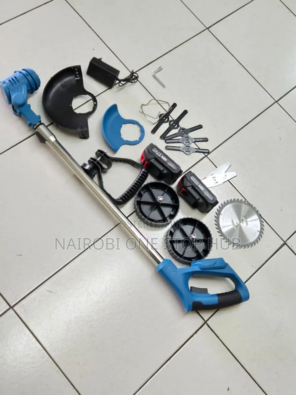 48v Cordless Brush Cutter Kit