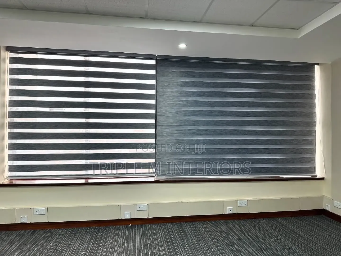 Sun Filtering Roller Shades for Bright Interiors