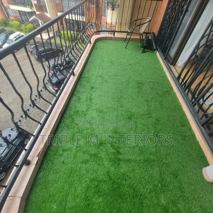 Decorative Balcony Artificial Grass Carpet for Elegant Finish