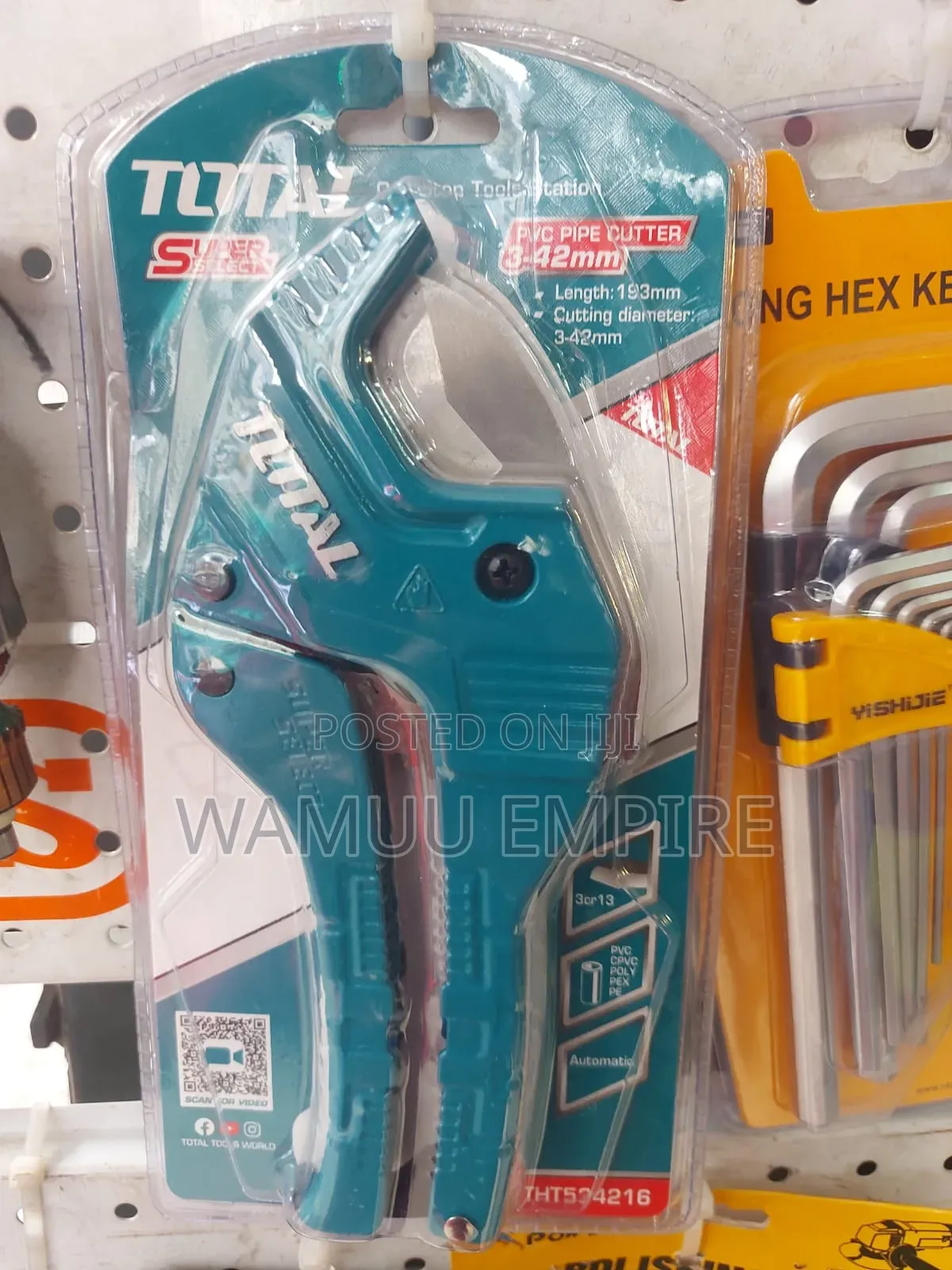 Total Tht534216 PVC Pipe Cutter3-42mm