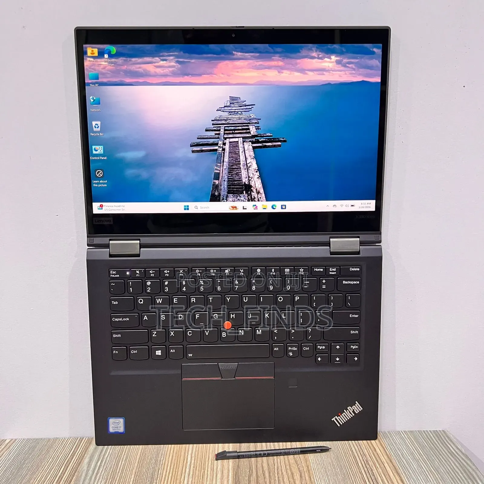 Laptop Lenovo ThinkPad X390 Yoga 16GB Intel Core i7 SSD 256GB
