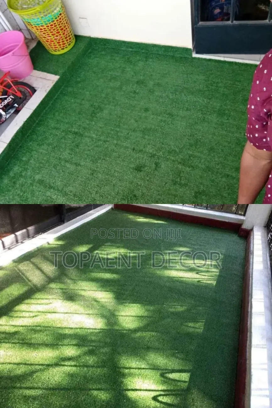 10mm Laundry Area Revamp, With Artificial Green Grass Carpet