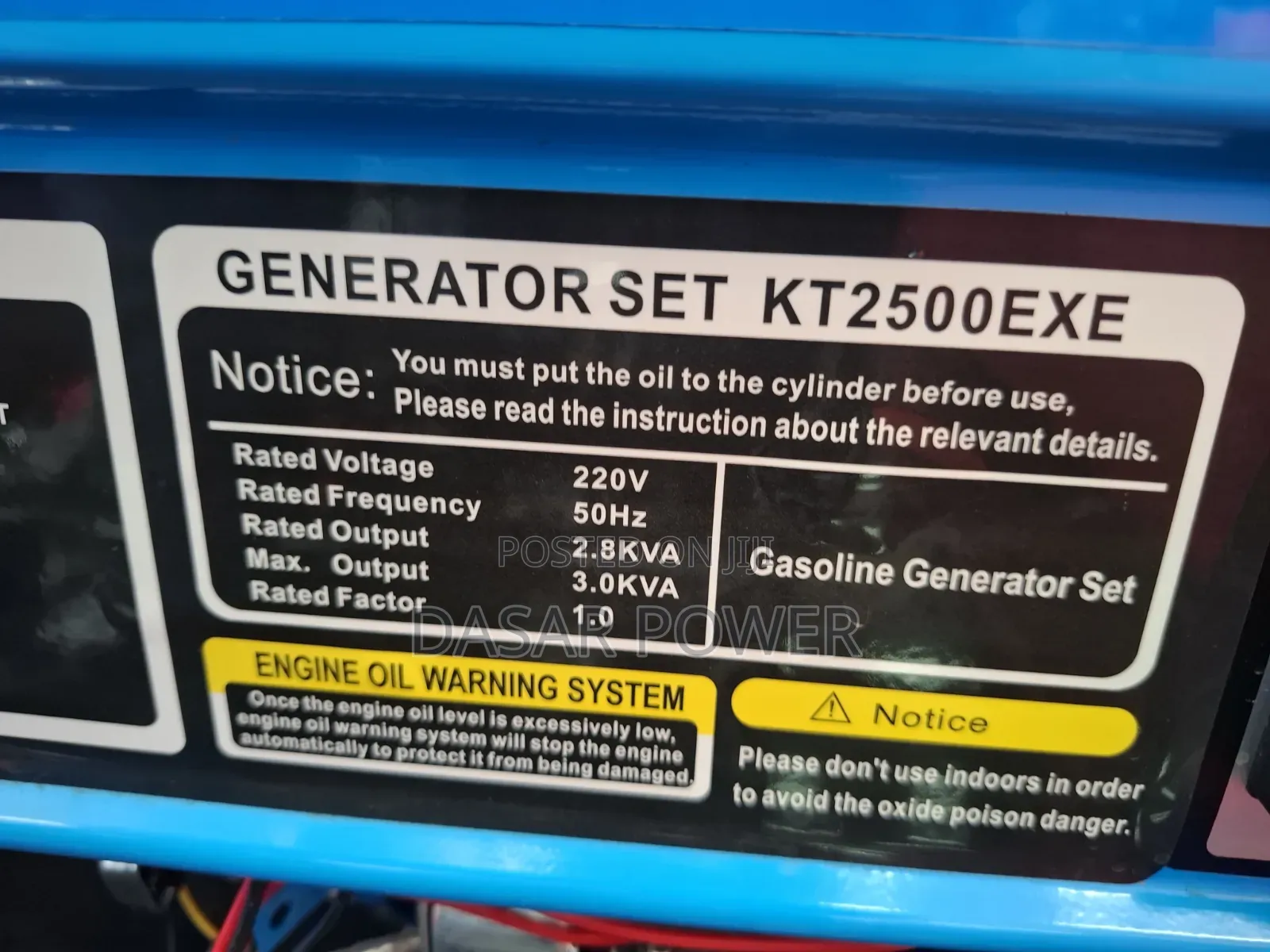 3kva Petrol Generator