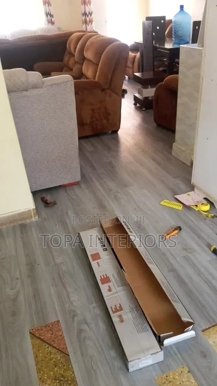 Floor Laminate Waterproof Luxury Vinyl Tile Mkeka Mbao Carpeting
