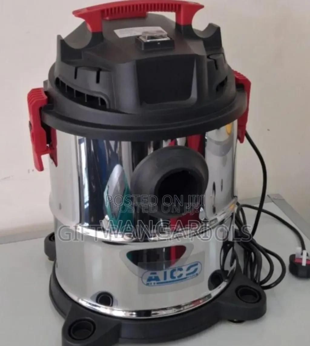Silver. Home Use Tlac 20l Vacuum Cleaner Wet and Dry