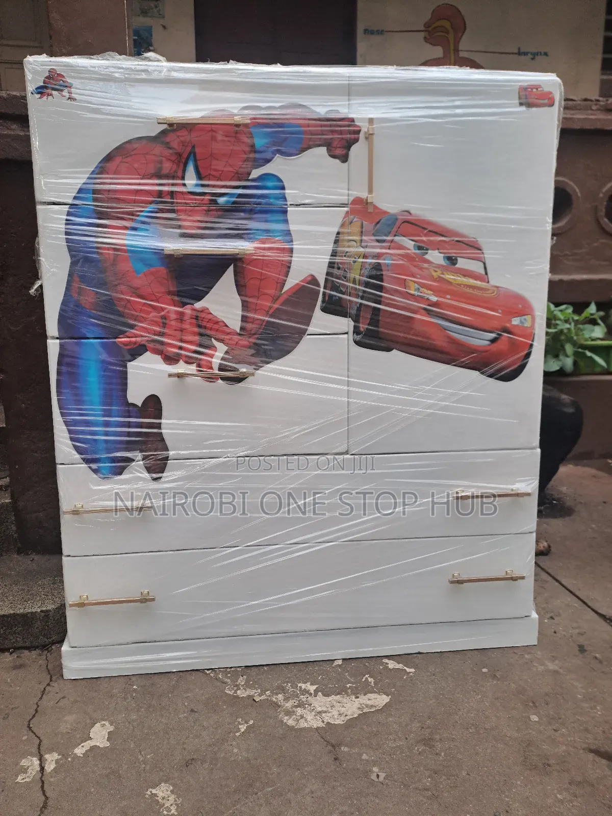 Cartoon Themed Kid's Chest Drawers
