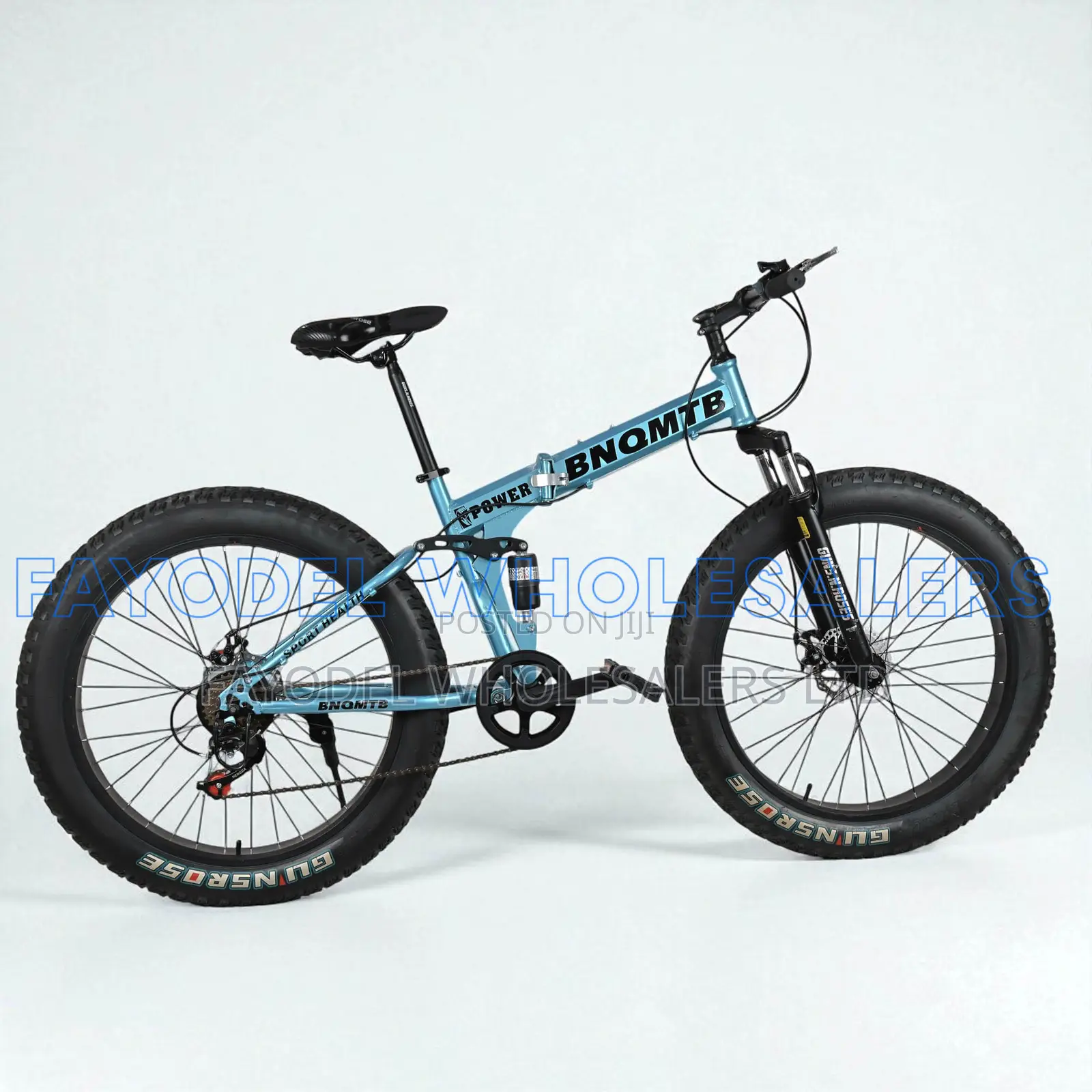 Bnqpower Fat Tyre Foldable Bike Size 26