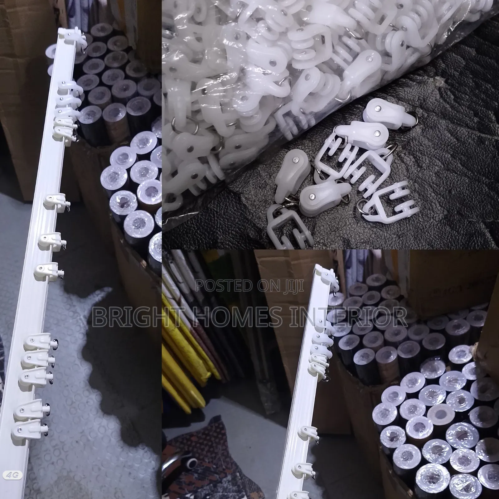 Bendable Mosquito Net Rails for Beds