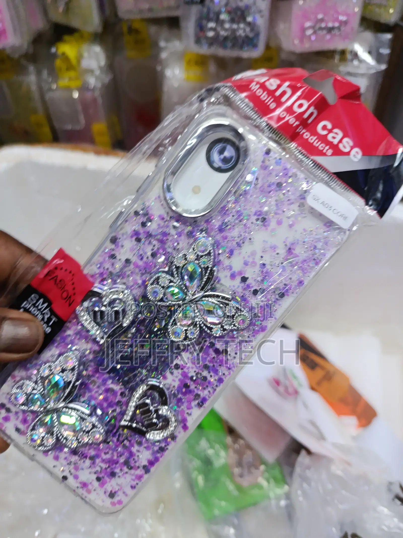 Rhinestone-Decorated "Fashion Case" for a Samsung Galaxy A04e