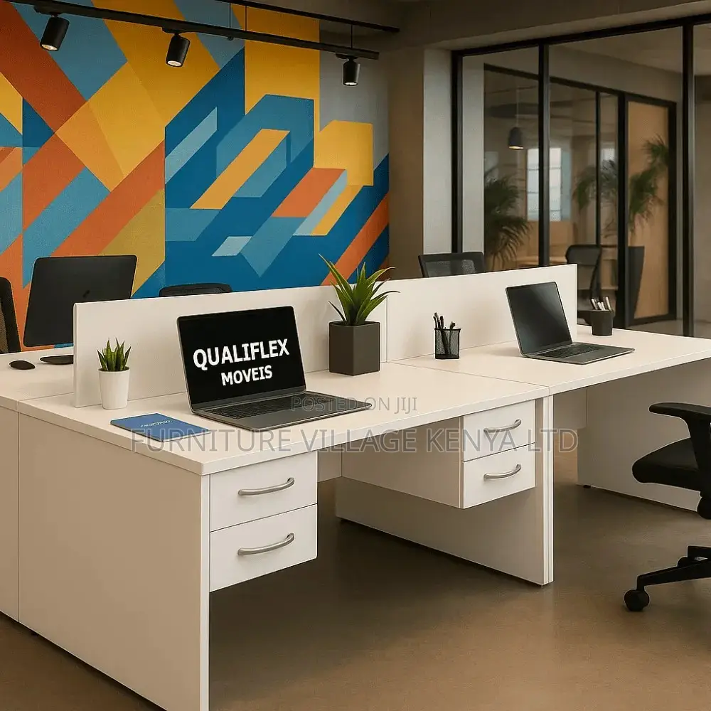 Office Workstation ; 4-Seater Workstation Office Table