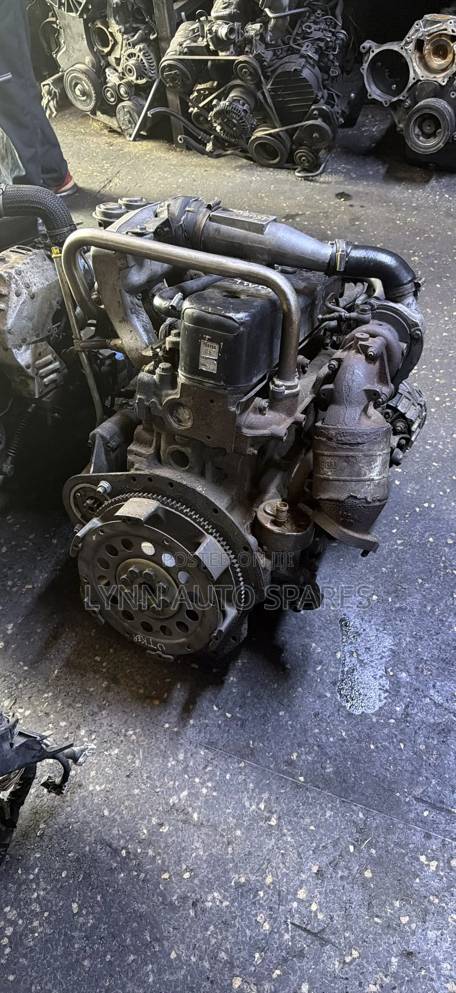 Complete Engine 4ja1 Isuzu Tougher