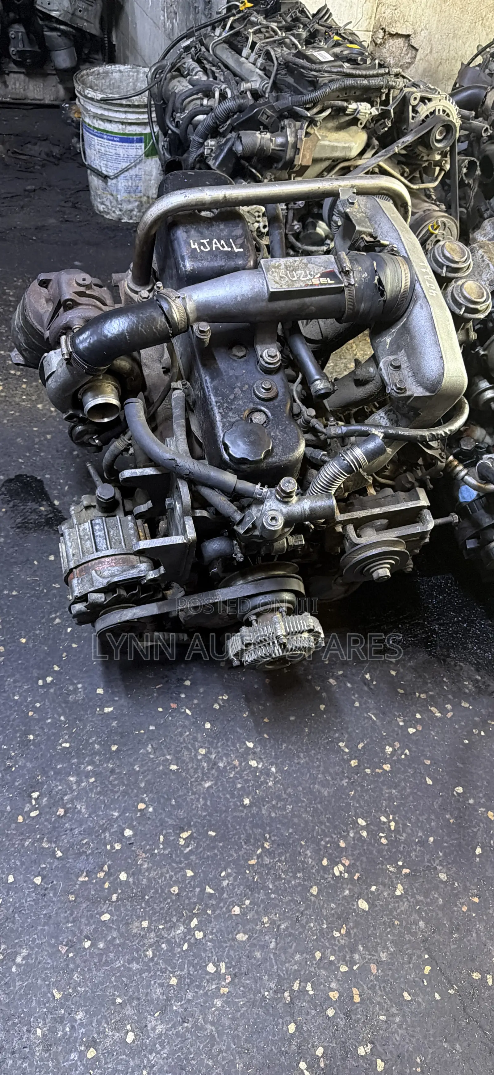 Complete Engine 4ja1 Isuzu Tougher