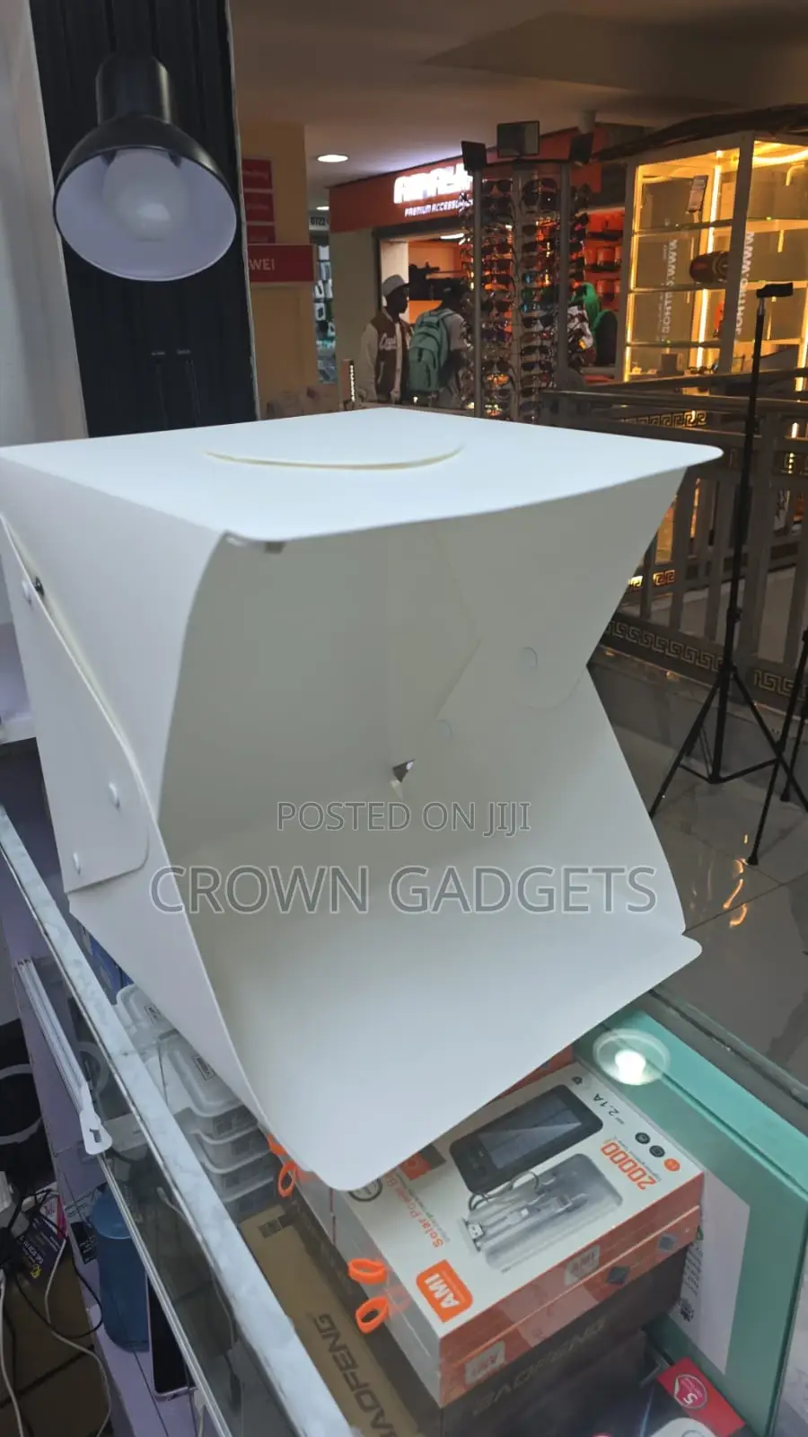 Foldable Photography Light Box Studio With Backdrops